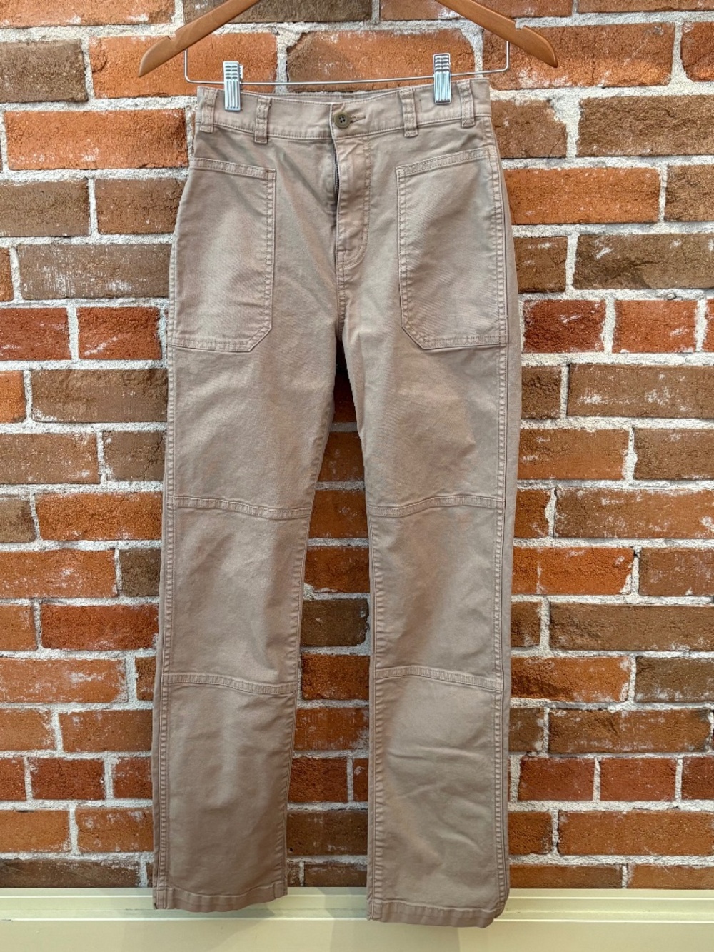 Madewell The Petite '90s Straight Cargo Pant in Garment-Dyed Canvas